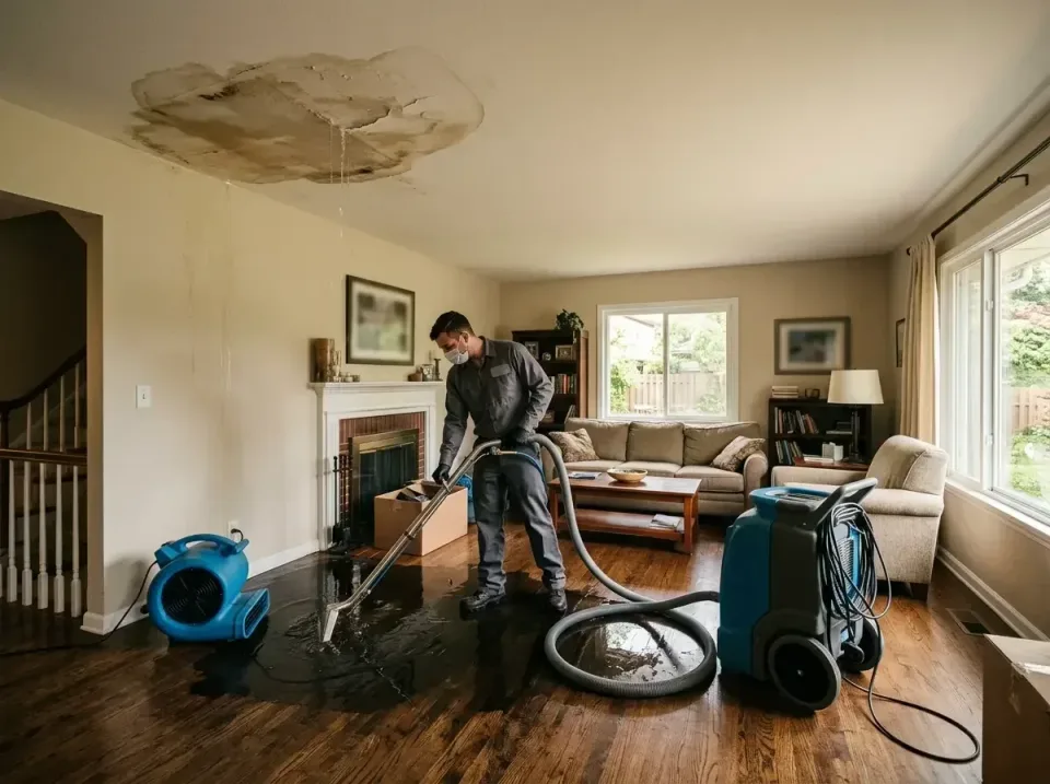 attic-pipe-burst-ceiling-drip-008 — frequently asked questions, Water Damage Restoration & Carpet Care in Somerville, MA